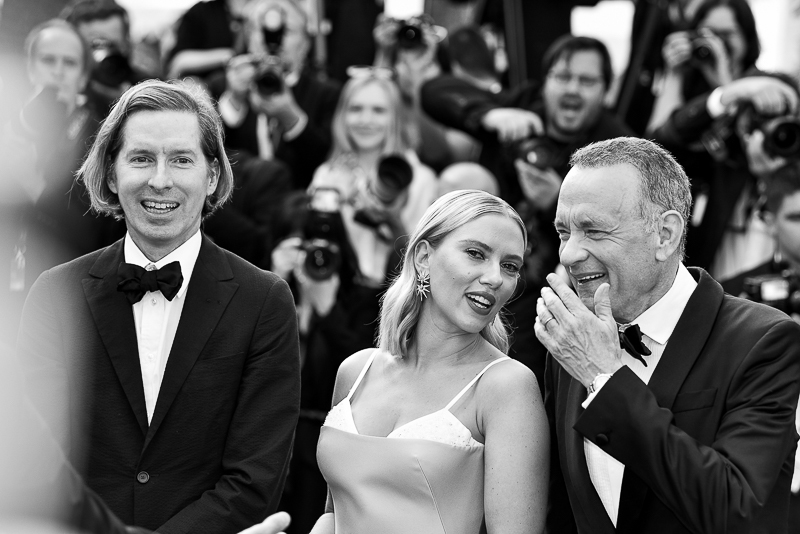 Wes Anderson, Scarlet Johansson et Tom Hanks
