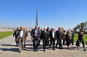 Reportage politique, délégation régionale en Arménie.