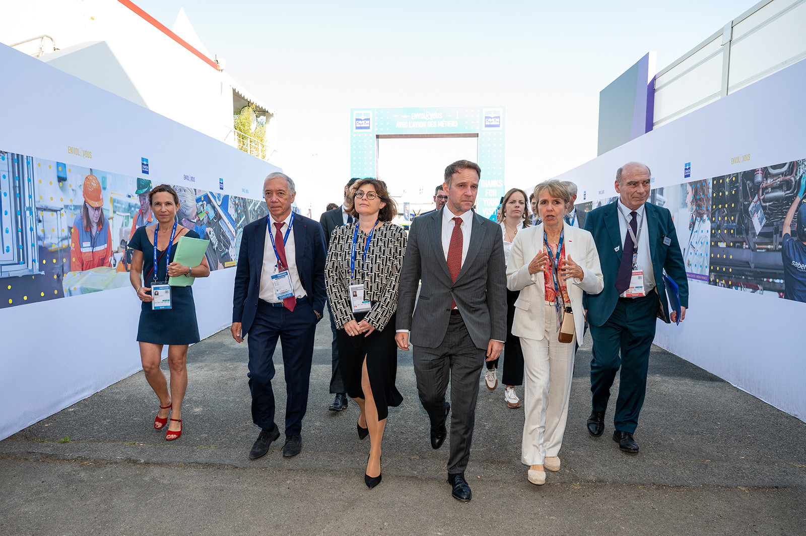 Journée au Salon du Bourget 2025, le 17 juin 2025.