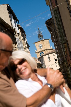 Photographies avec figurants en ProvenceVille de Salon de Provence