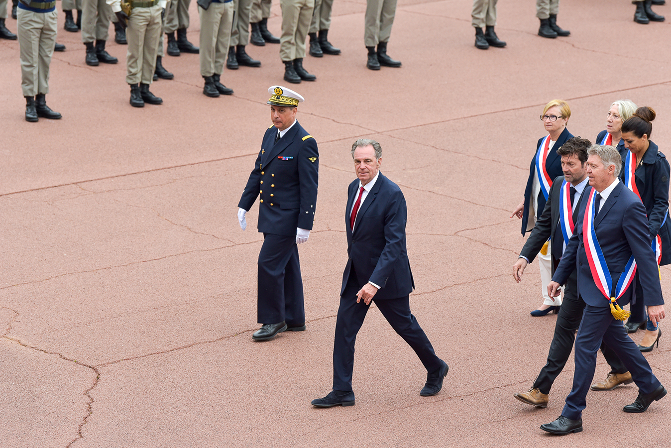 Cérémonie de Camerone, Aubagne 2024. Le Président de la Région Sud Renaud Muselier.