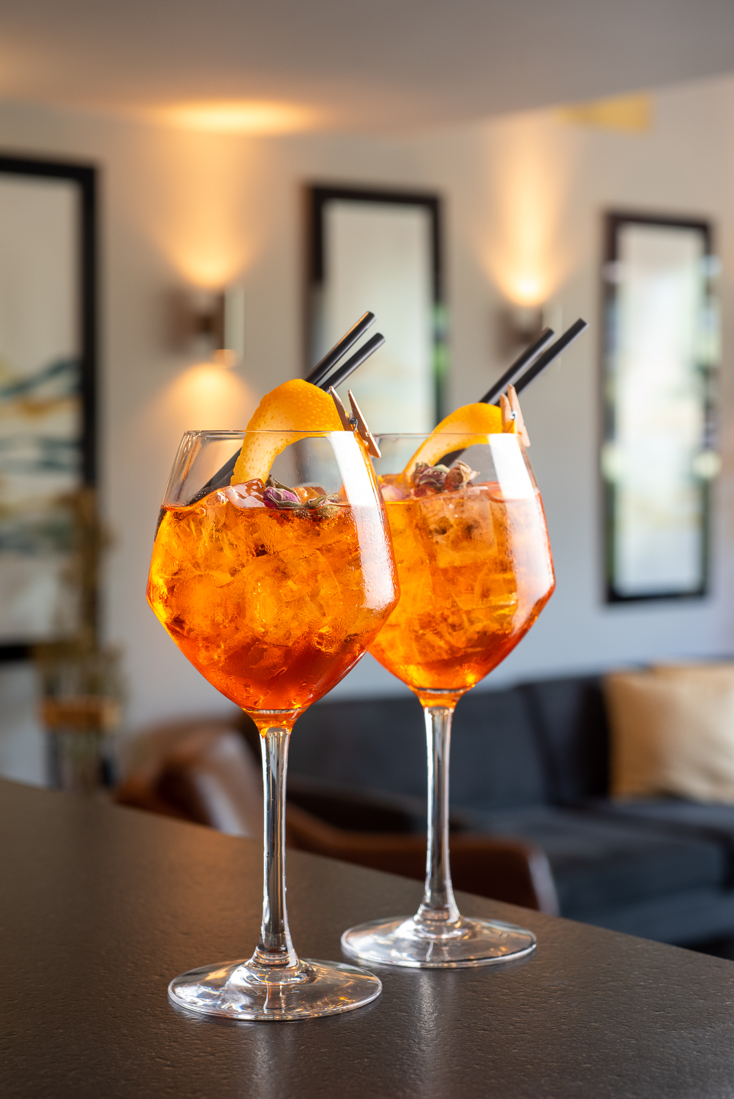 Cocktails, Domaine La Pierre Blanche, Eygalières.