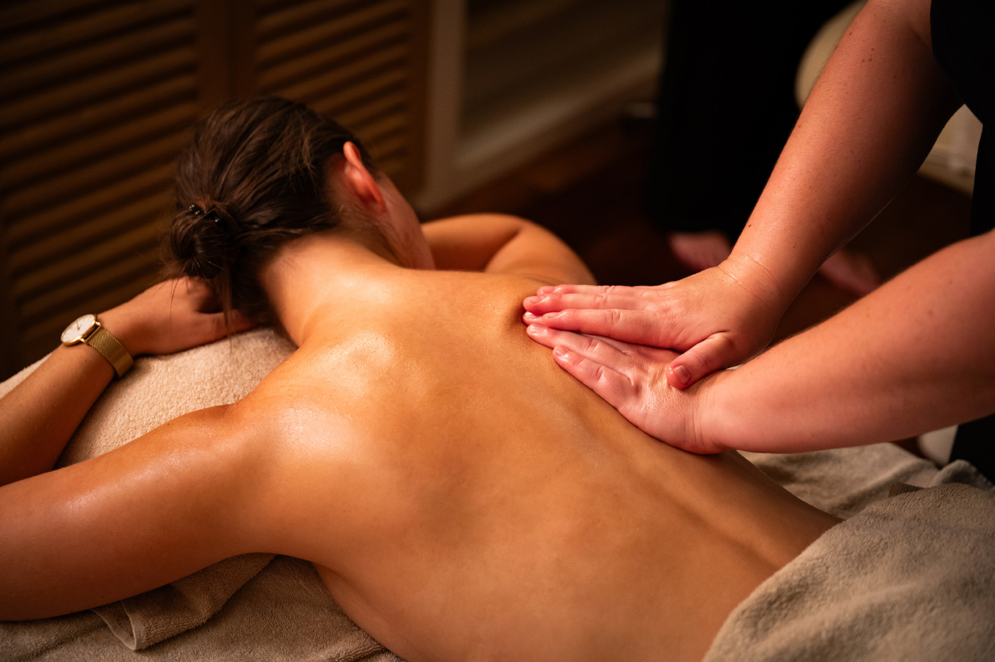 Photographiesau Spa de l'Hôtel Moulin de Vernègues, Mallemort de Provence.