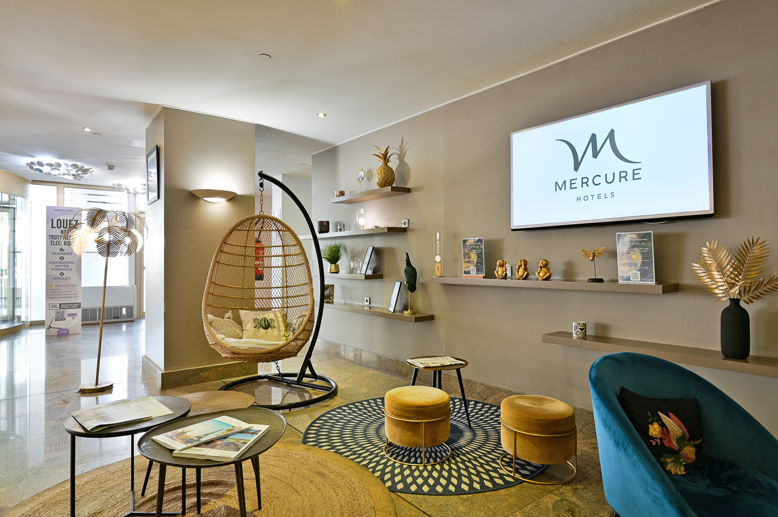 Hôtel Mercure Marseille Vieux Port le 22 juillet 2024.