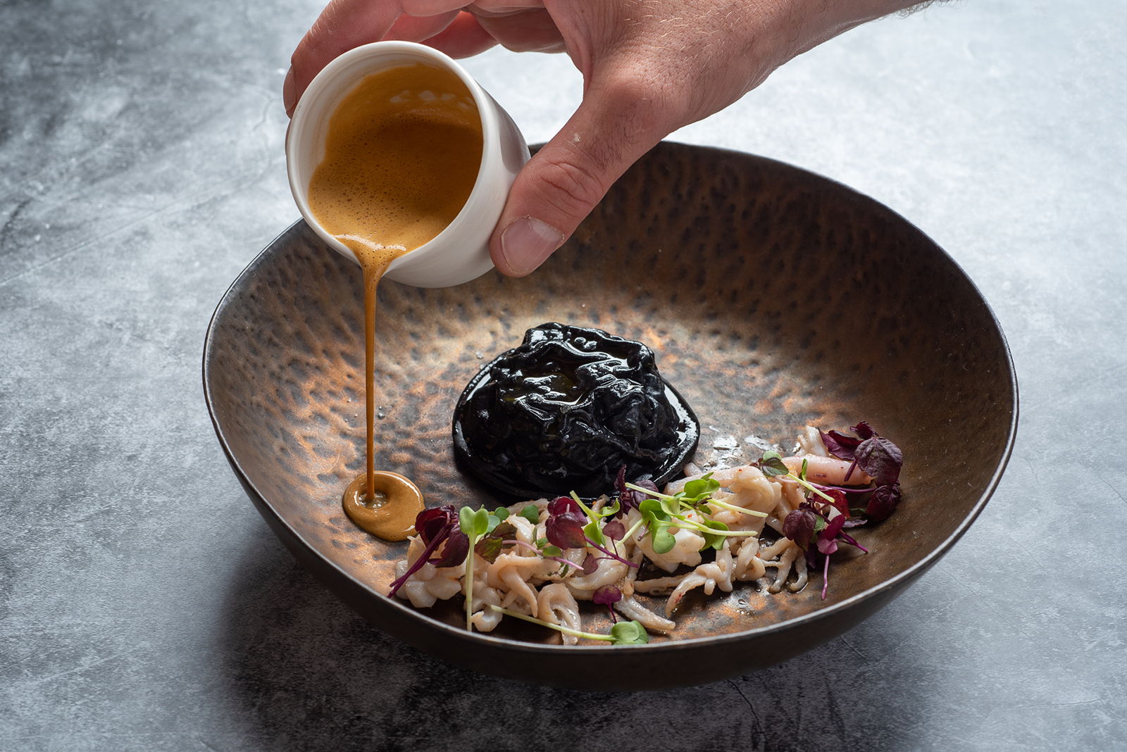 Photographies culinaires au Domaine la Pierre Blanche.